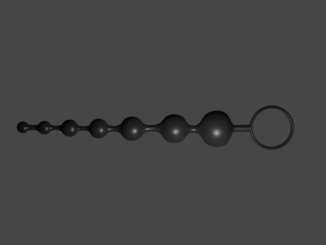 Sextoy wand - rigged Model 3D