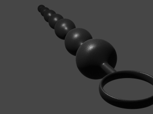 Sextoy wand - rigged Model 3D