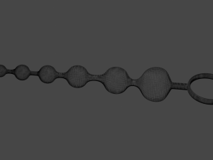 Sextoy wand - rigged Model 3D