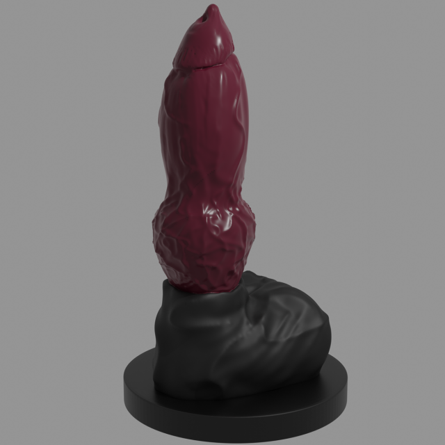 Monster Dog Sextoy Modelo 3D .c4d .max .obj .3ds .fbx .stl .blend 