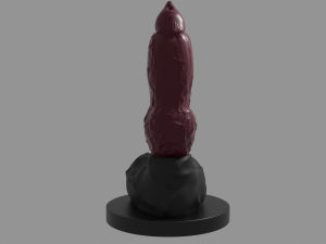 Monster Dog Sextoy Modelo 3D