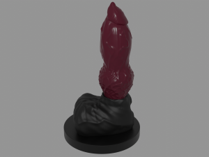 Monster Dog Sextoy Modelo 3D