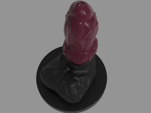 Monster Dog Sextoy 3D Model