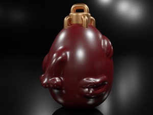 Berserk Behelit Necklace Modelo 3D