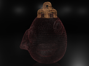 Berserk Behelit Necklace Modelo 3D