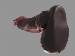 Fantasy Incubus Penis Sextoy 3D मॉडल