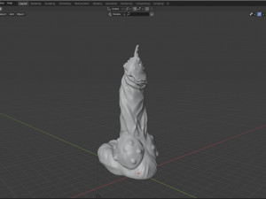 Fantasy Incubus Penis Sextoy 3D मॉडल