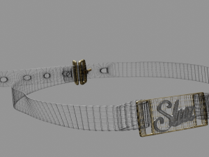Sexy Choker Necklace 2 3D Модель
