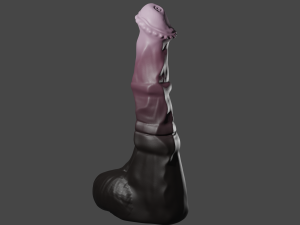 Horse Penis - Furry Fantasy 3D-Modell