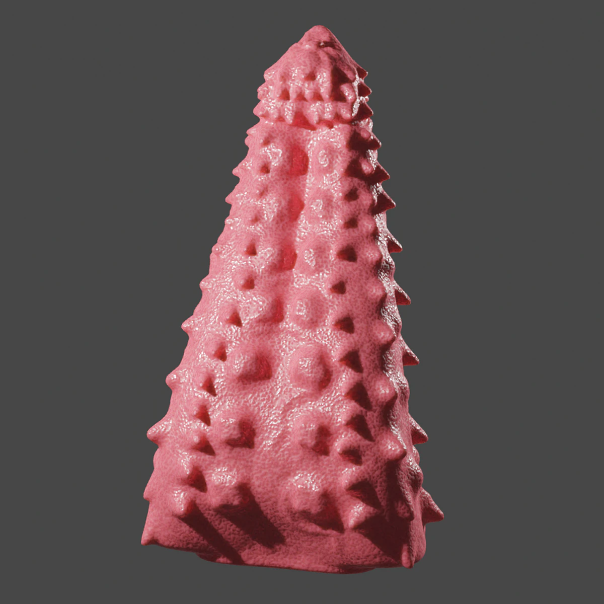 Spiked Monster Sextoy 3D Model .c4d .max .obj .3ds .fbx .stl .blend 