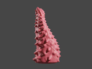 Spiked Monster Sextoy 3D Model