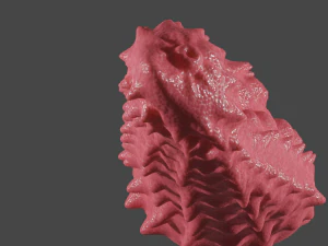 Spiked Monster Sextoy 3D Model