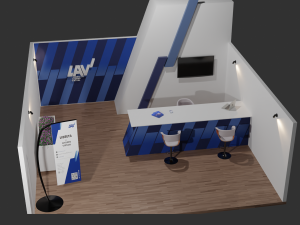 Exhibition Stand Model 3D Model