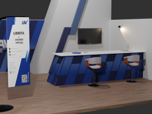 Exhibition Stand Model Model 3D