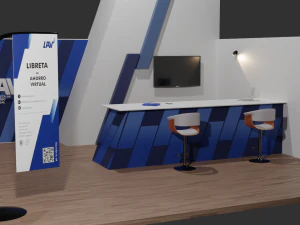 Exhibition Stand Model 3D Model