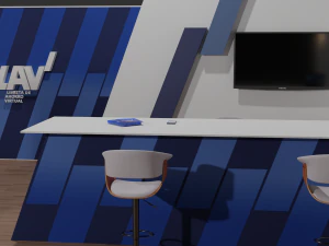 Exhibition Stand Model 3D Model