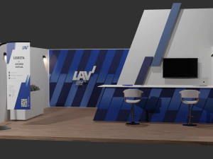Exhibition Stand Model 3D Model