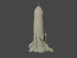 Candle Penis 3Dモデル