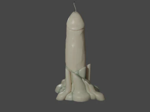 Candle 3D Model