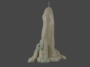Candle Penis 3Dモデル