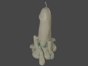 Candle Penis 3Dモデル