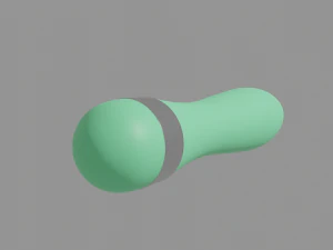 Simple Vibrator Model 3D Model