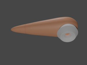 Clitoral Sucker Vibrator Sextoy 3D Model