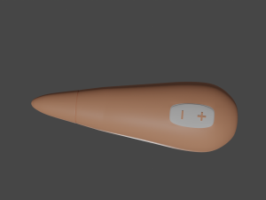 Clitoral Sucker Vibrator Sextoy 3D Model