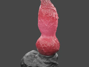 Mainan Seks Penis Monster Serigala Model 3D