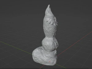 Monster Wolf Penis Sextoy 3D Model