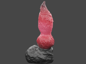 Monster Wolf Penis Sextoy 3D-Modell