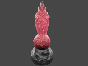 Monster Wolf Penis Sextoy 3D Model