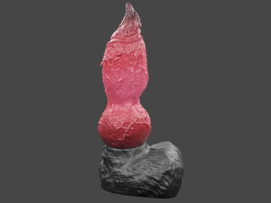 Monster Wolf Penis Sextoy 3D-Modell