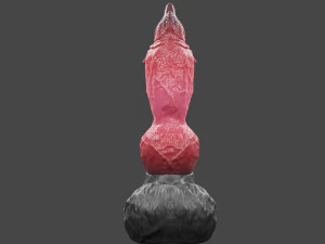 Monster Wolf Penis Sextoy 3D Model