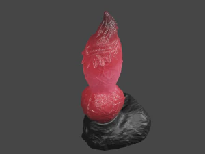 Monster Wolf Penis Sextoy 3D Model