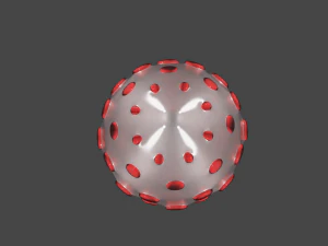 Glass Sextoy Plug 3D Model