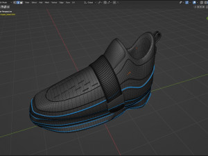 Realistic Modern Shoes Modelo 3D