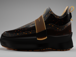 Realistic Modern Shoes Modelo 3D