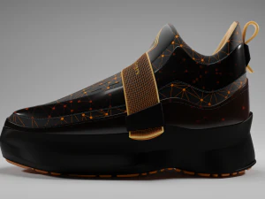 Realistic Modern Shoes 3D Model