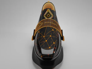 Realistic Modern Shoes 3D Model