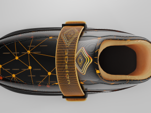 Realistic Modern Shoes Modelo 3D