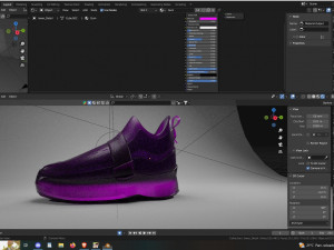 Realistic Modern Shoes Modelo 3D