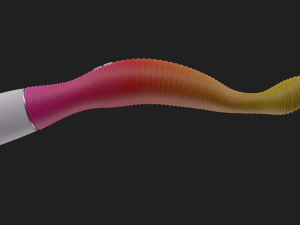 Wavy Sextoy Vibrator Model 3D