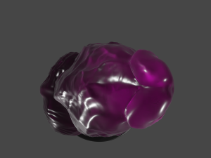 Translucent Penis Sextoy 3D Model