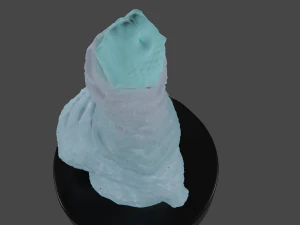White Dragon Fantasy Sextoy Penis 3D Model
