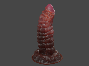 Earth Demon Fantasy Penis Sextoy 3D Model
