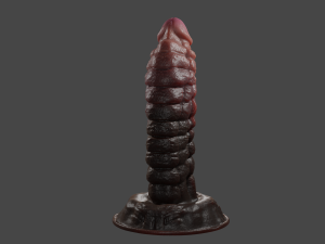 Earth Demon Fantasy Penis Sextoy 3D Model
