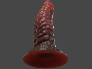 Earth Demon Fantasy Penis Sextoy 3D Model