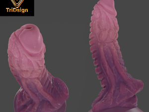 Alien Penis Sextoy 3D Model