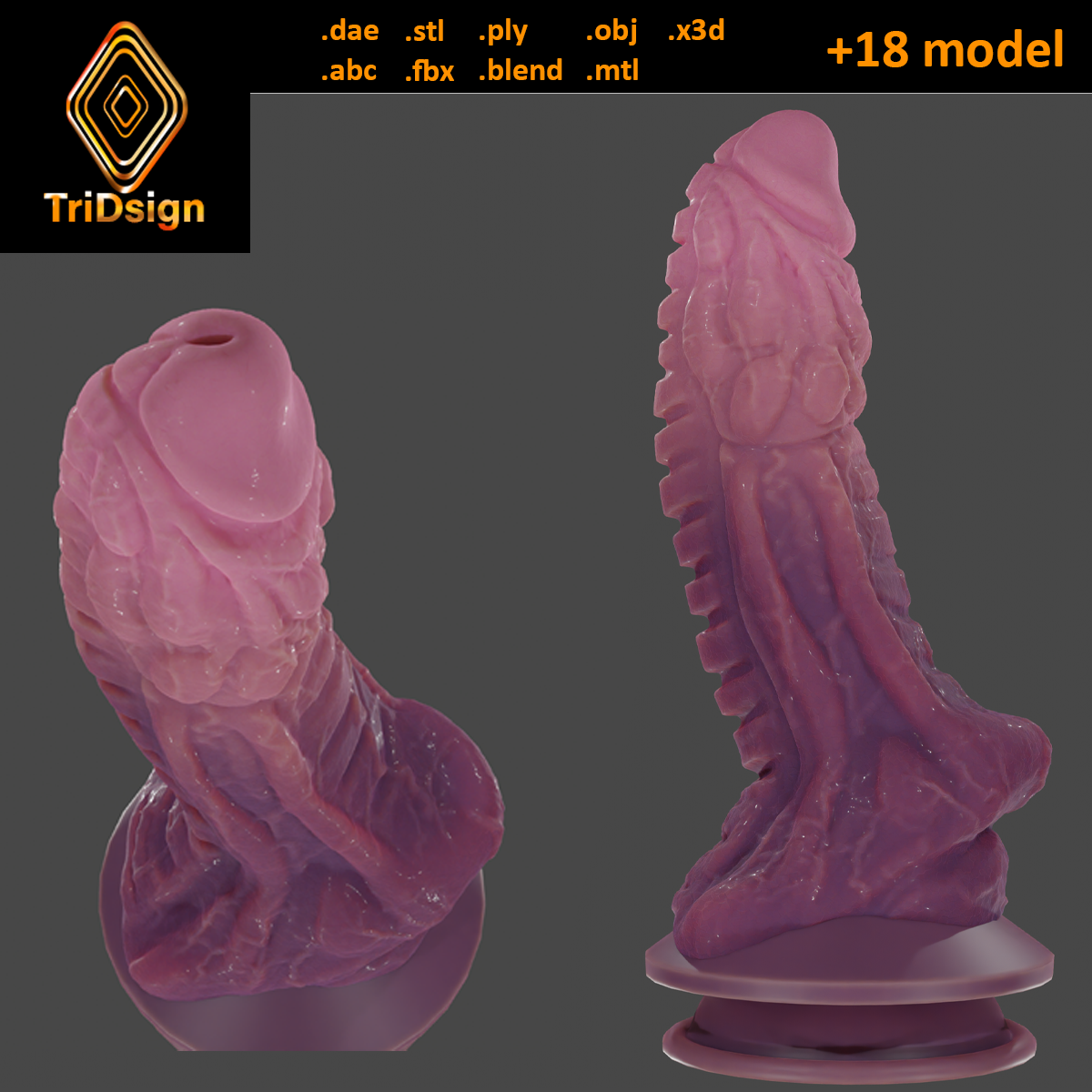 Alien Penis Sextoy 3D Модель in Другое 3DExport